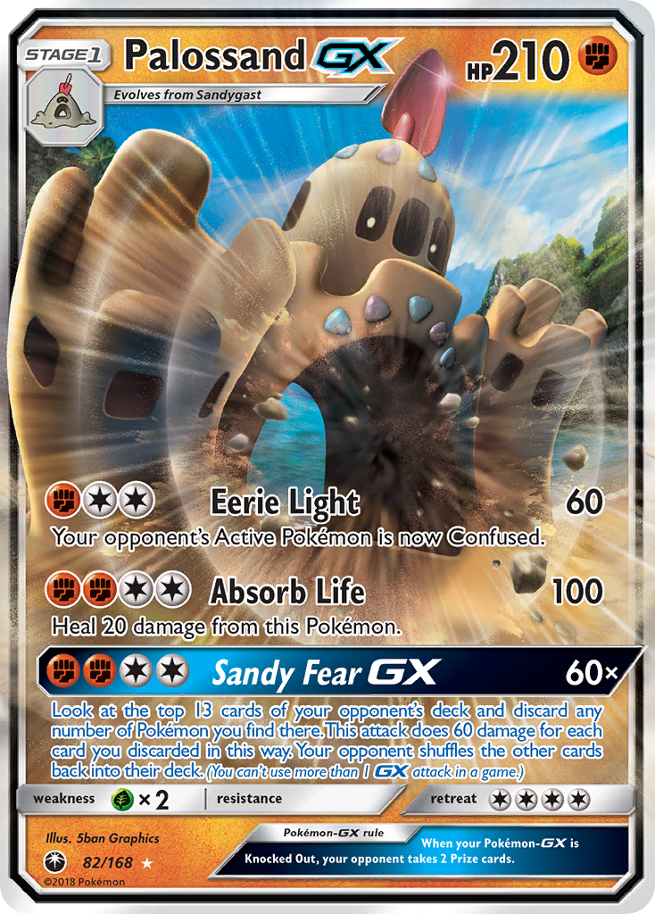 Palossand GX (82/168) [Sun & Moon: Celestial Storm] | Gam3 Escape