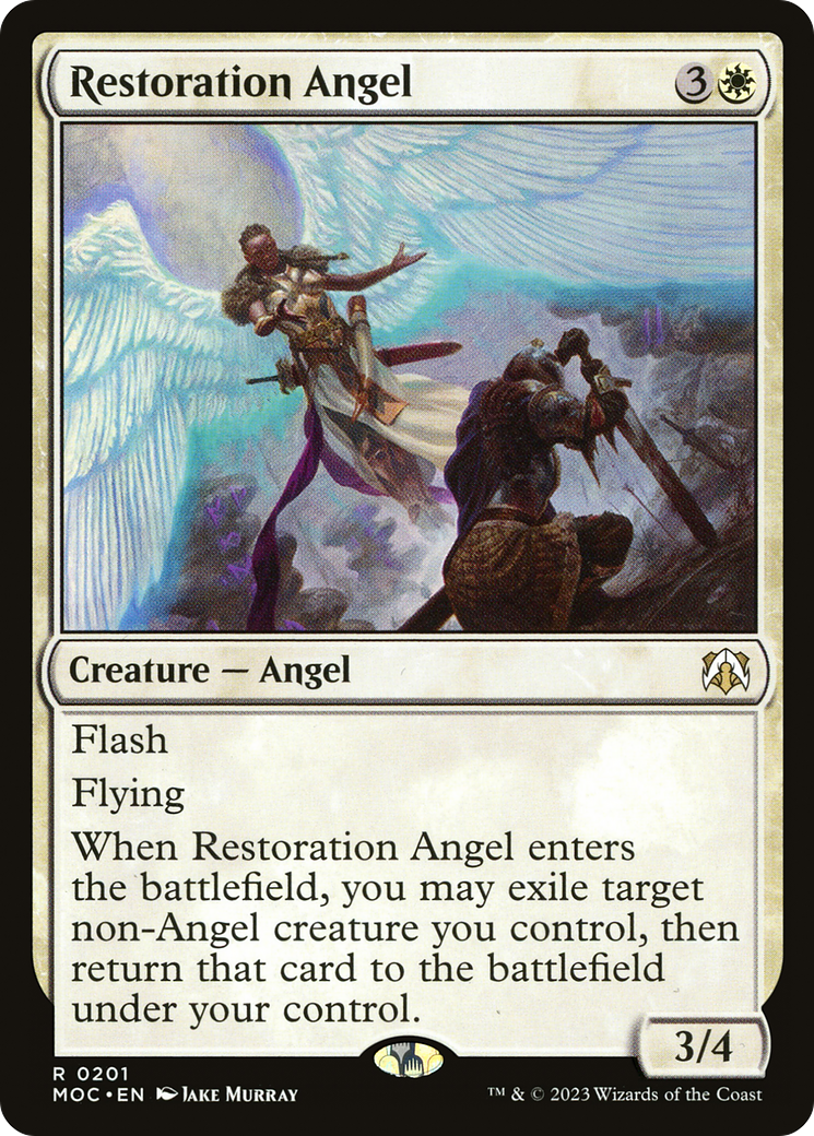 Restoration Angel [March of the Machine Commander] | Gam3 Escape