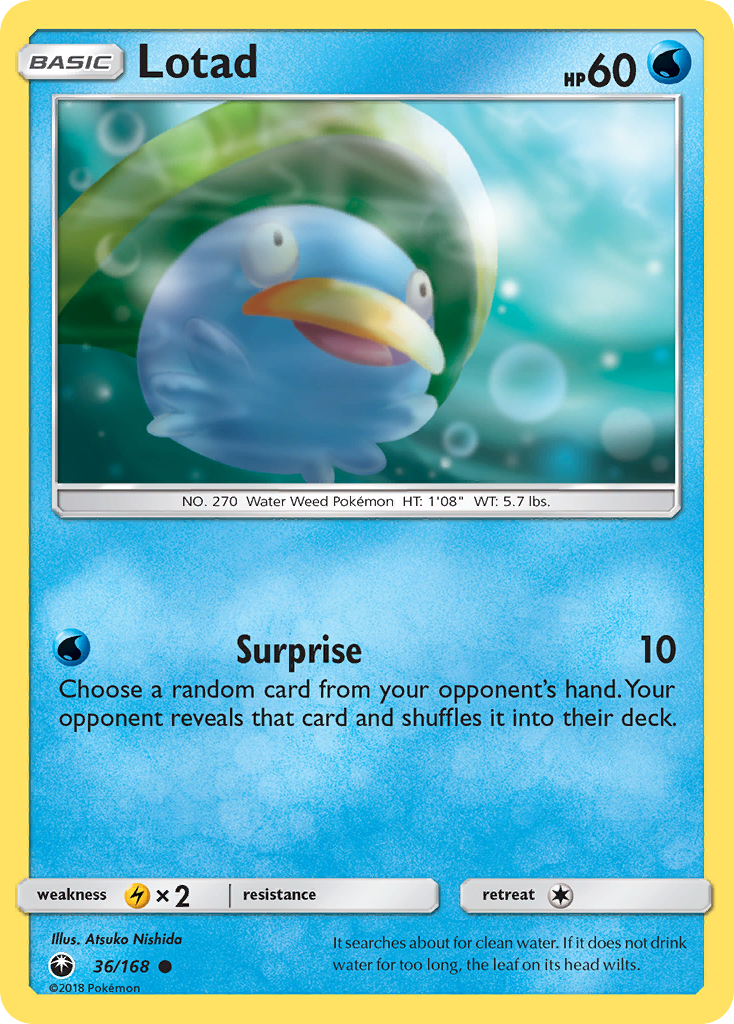 Lotad (36/168) [Sun & Moon: Celestial Storm] | Gam3 Escape
