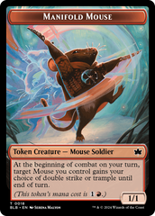 Sword // Manifold Mouse Double-Sided Token [Bloomburrow Tokens] | Gam3 Escape