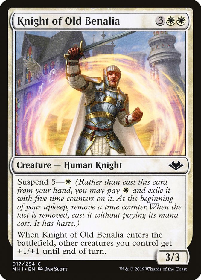 Knight of Old Benalia [Modern Horizons] | Gam3 Escape