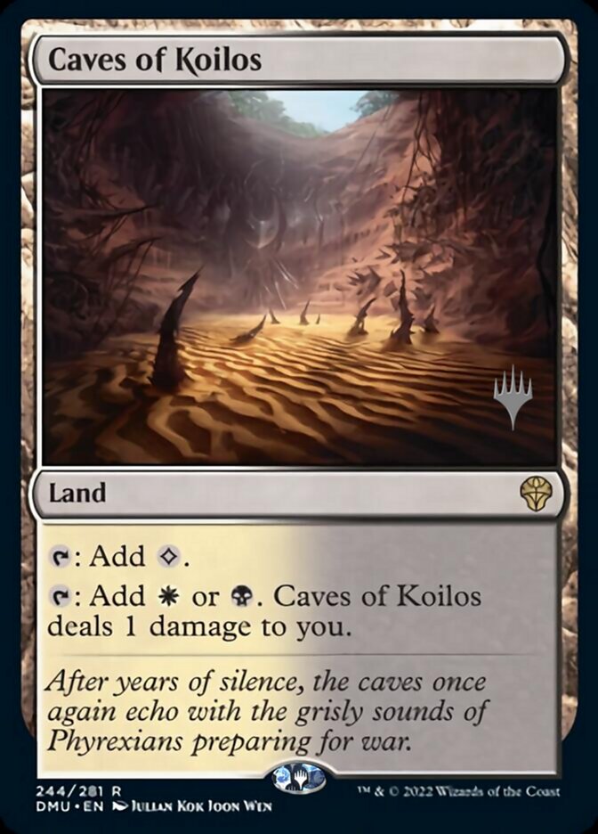 Caves of Koilos (Promo Pack) [Dominaria United Promos] | Gam3 Escape