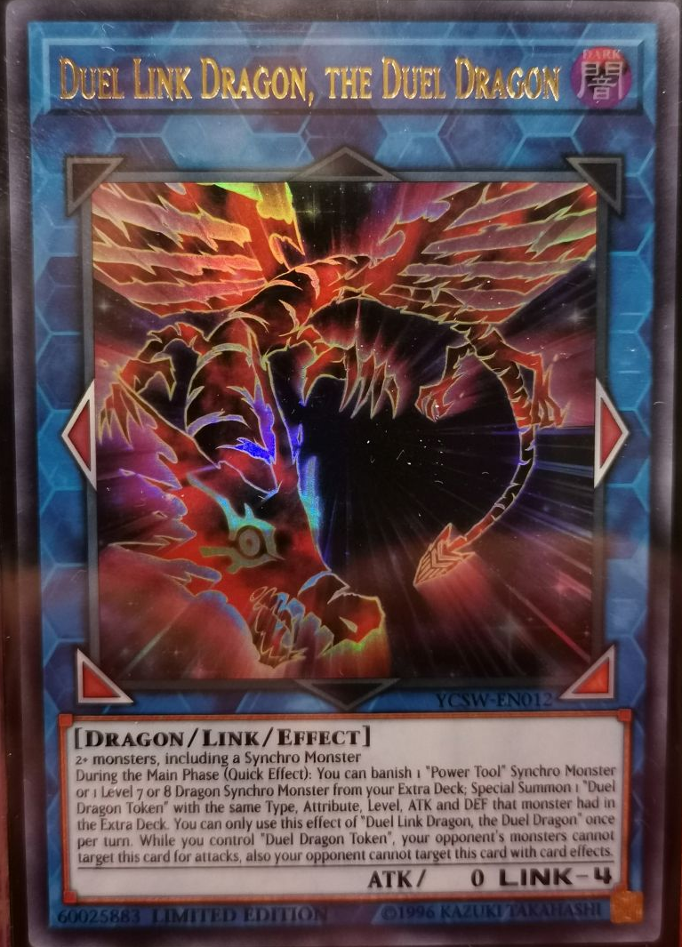 Duel Link Dragon, the Duel Dragon [YCSW-EN012] Ultra Rare | Gam3 Escape
