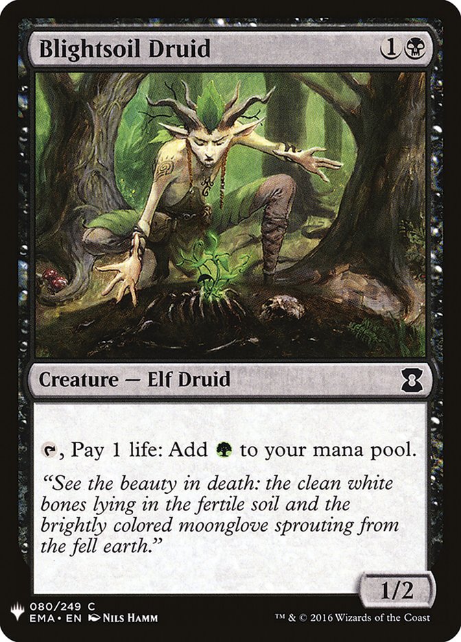 Blightsoil Druid [Mystery Booster] | Gam3 Escape