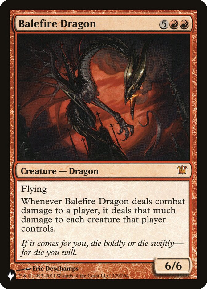 Balefire Dragon [The List] | Gam3 Escape