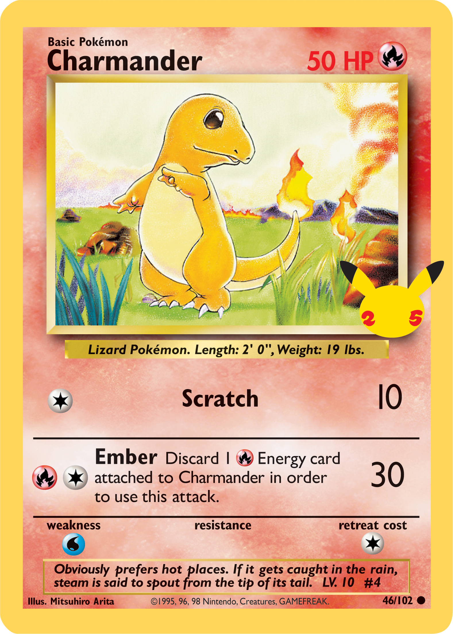 Charmander (46/102) (Jumbo Card) [First Partner Pack] | Gam3 Escape