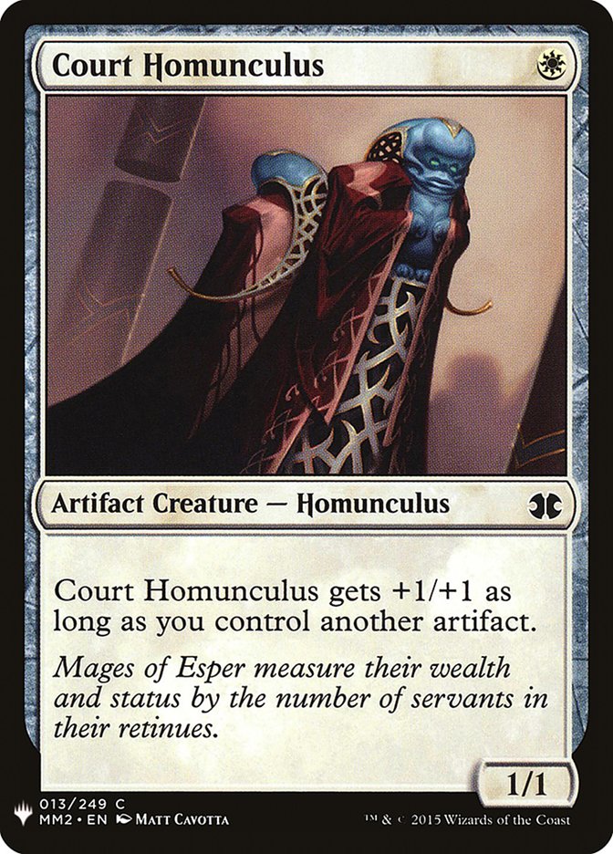 Court Homunculus [Mystery Booster] | Gam3 Escape