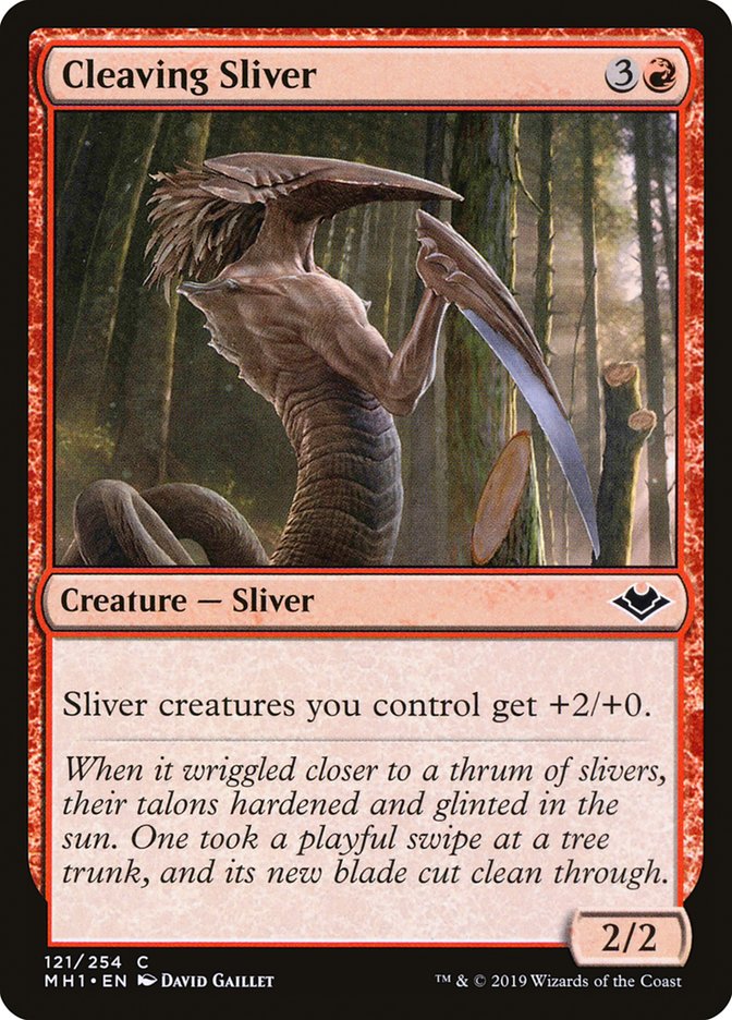 Cleaving Sliver [Modern Horizons] | Gam3 Escape