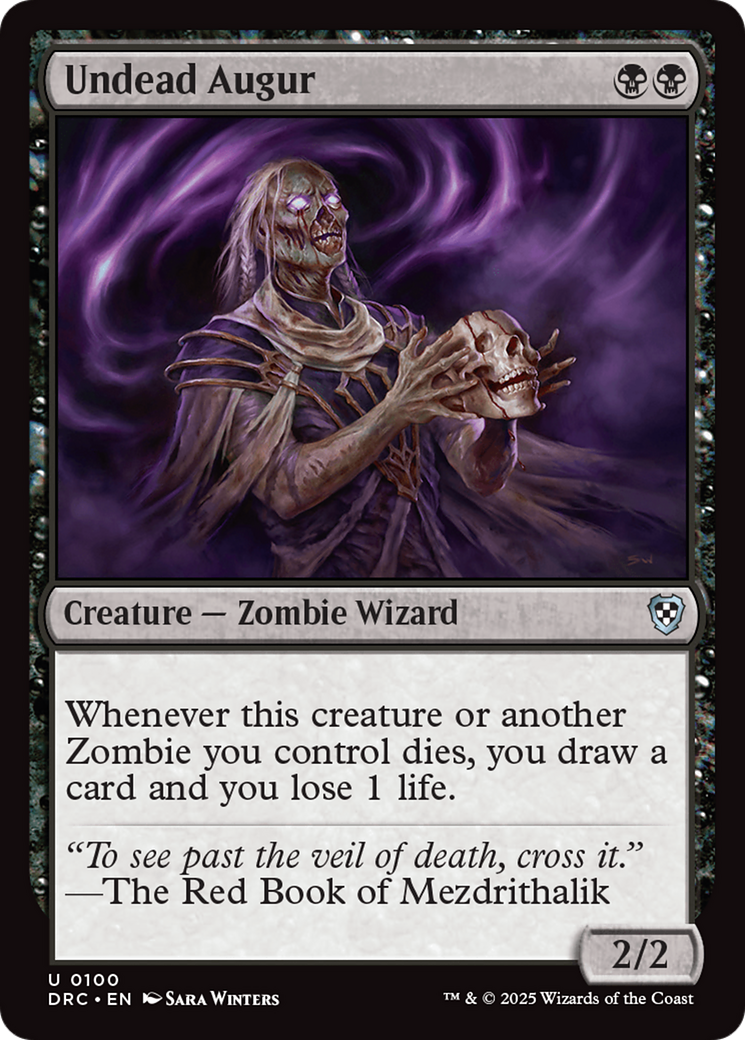 Undead Augur [Aetherdrift Commander] | Gam3 Escape