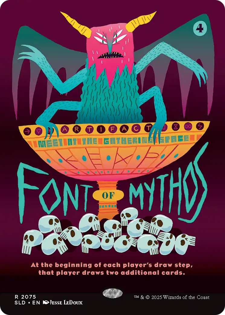 Font of Mythos [Secret Lair Drop Series] | Gam3 Escape