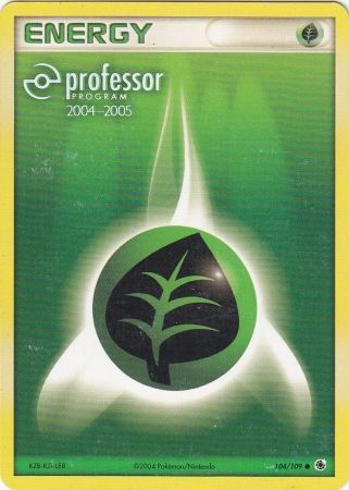 Grass Energy (104/109) (2004 2005) [Professor Program Promos] | Gam3 Escape