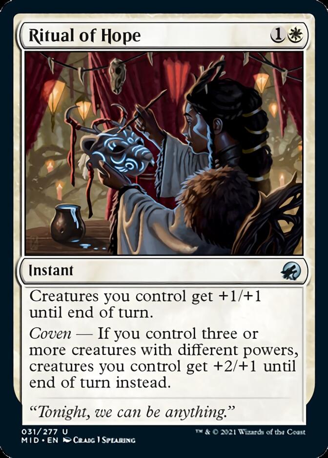Ritual of Hope [Innistrad: Midnight Hunt] | Gam3 Escape