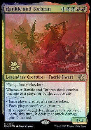 Rankle and Torbran [March of the Machine Prerelease Promos] | Gam3 Escape
