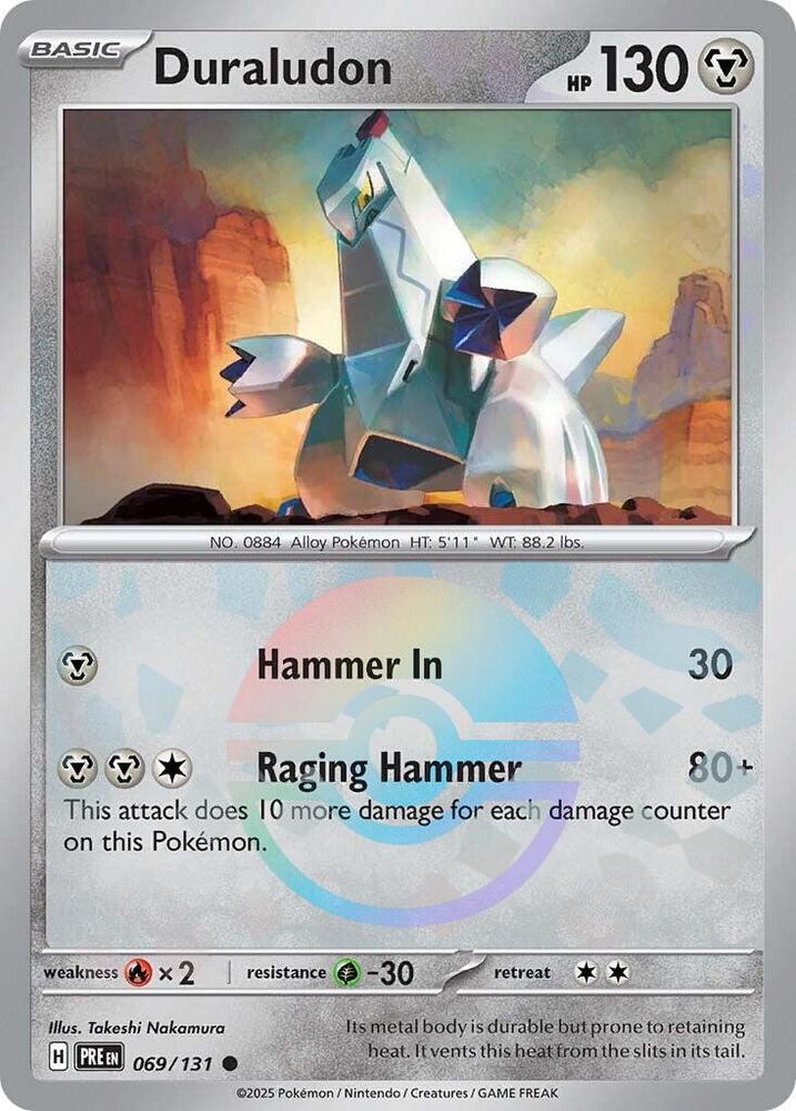 Duraludon (069/131) (Poke Ball Pattern) [Scarlet & Violet: Prismatic Evolutions] | Gam3 Escape