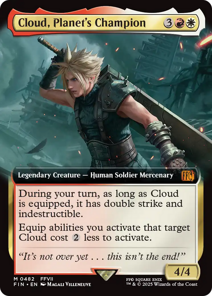 Cloud, Planet's Champion (Extended Art) [FINAL FANTASY] | Gam3 Escape