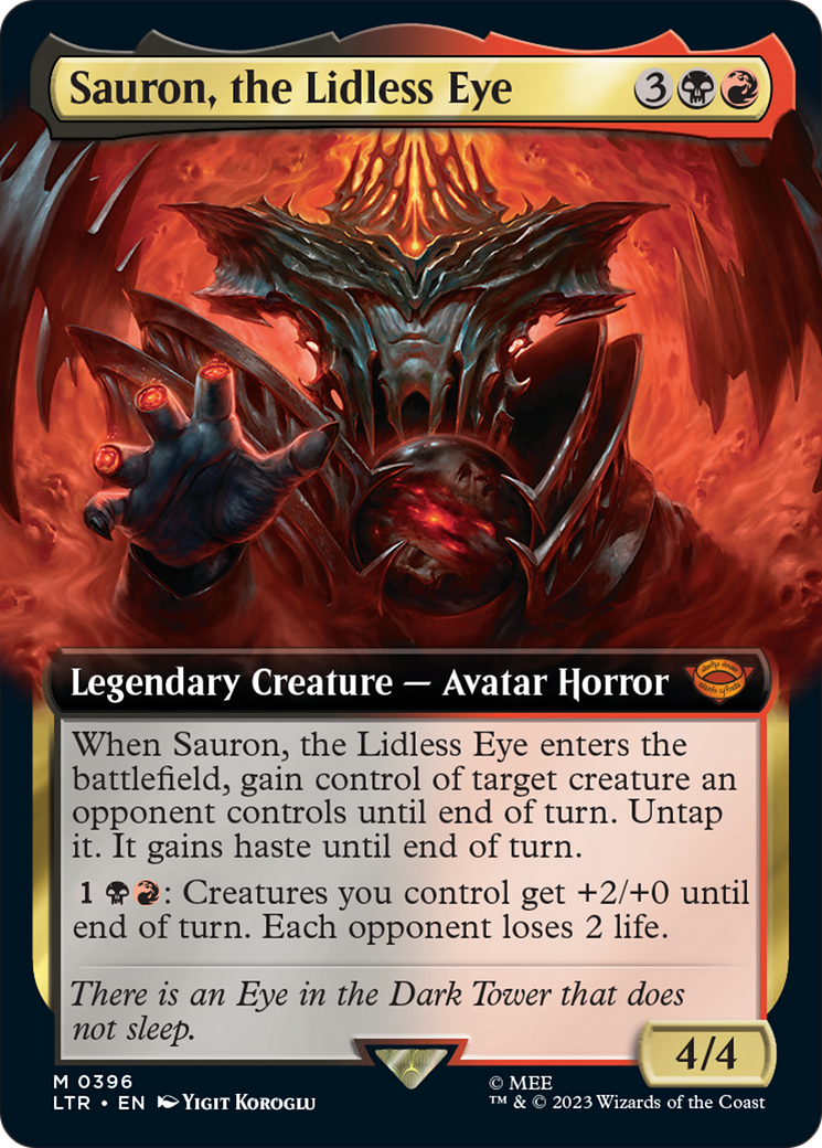 Sauron, the Lidless Eye (Extended Art) [The Lord of the Rings: Tales of Middle-Earth] | Gam3 Escape