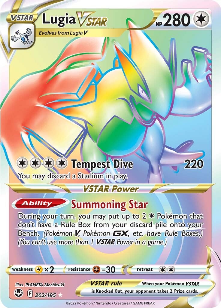 Lugia VSTAR (202/195) [Sword & Shield: Silver Tempest] | Gam3 Escape