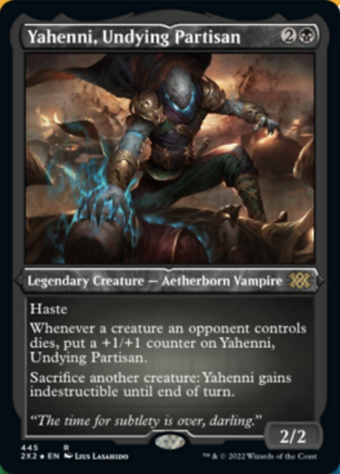 Yahenni, Undying Partisan (Foil Etched) [Double Masters 2022] | Gam3 Escape