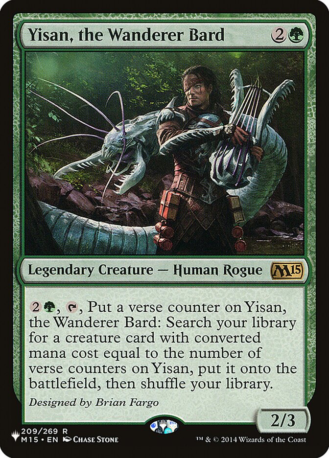 Yisan, the Wanderer Bard [The List] | Gam3 Escape