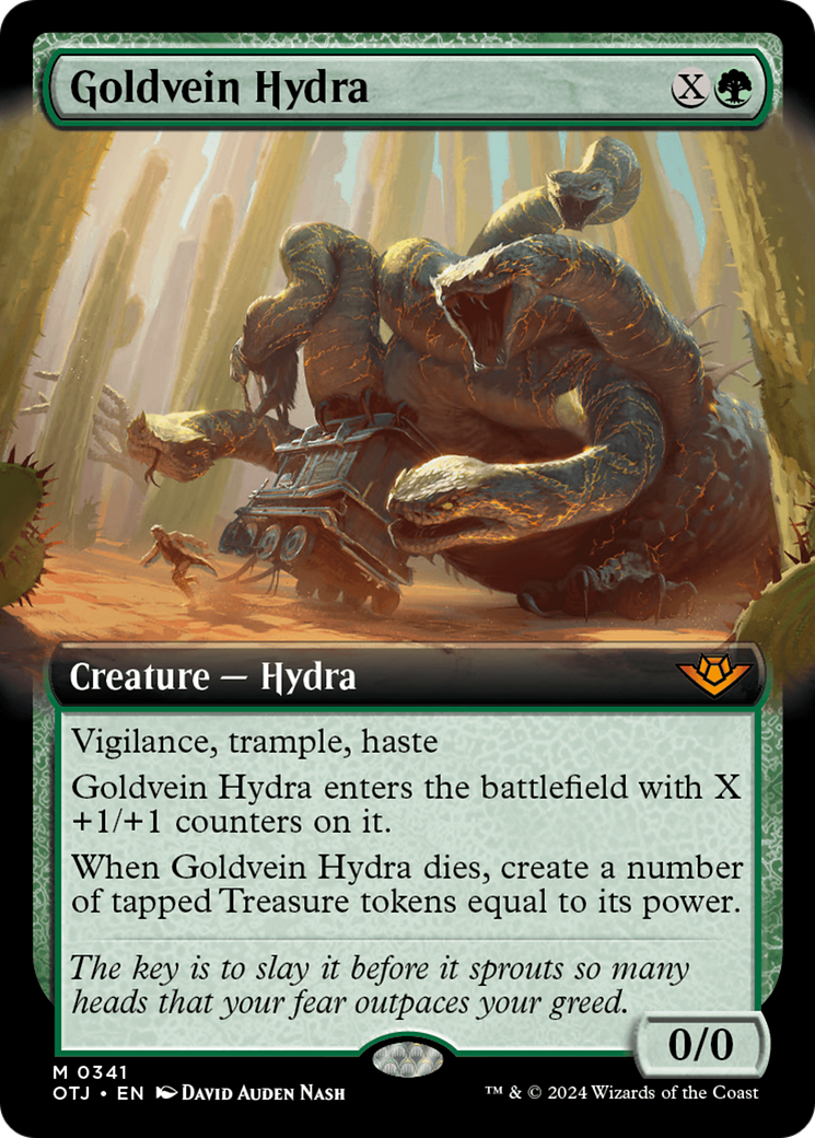 Goldvein Hydra (Extended Art) [Outlaws of Thunder Junction] | Gam3 Escape