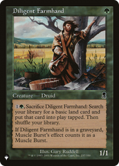 Diligent Farmhand [The List Reprints] | Gam3 Escape