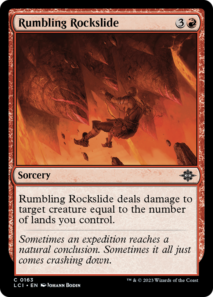 Rumbling Rockslide [The Lost Caverns of Ixalan] | Gam3 Escape