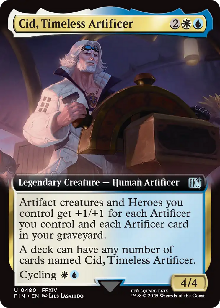 Cid, Timeless Artificer (Extended Art) [FINAL FANTASY] | Gam3 Escape