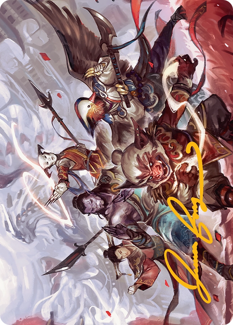 Will of the Jeskai Art Card (54/54) [Tarkir: Dragonstorm Art Series] | Gam3 Escape