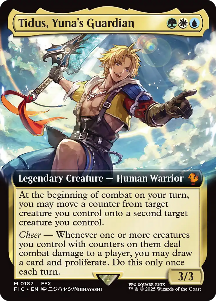 Tidus, Yuna's Guardian (Extended Art) [FINAL FANTASY Commander] | Gam3 Escape