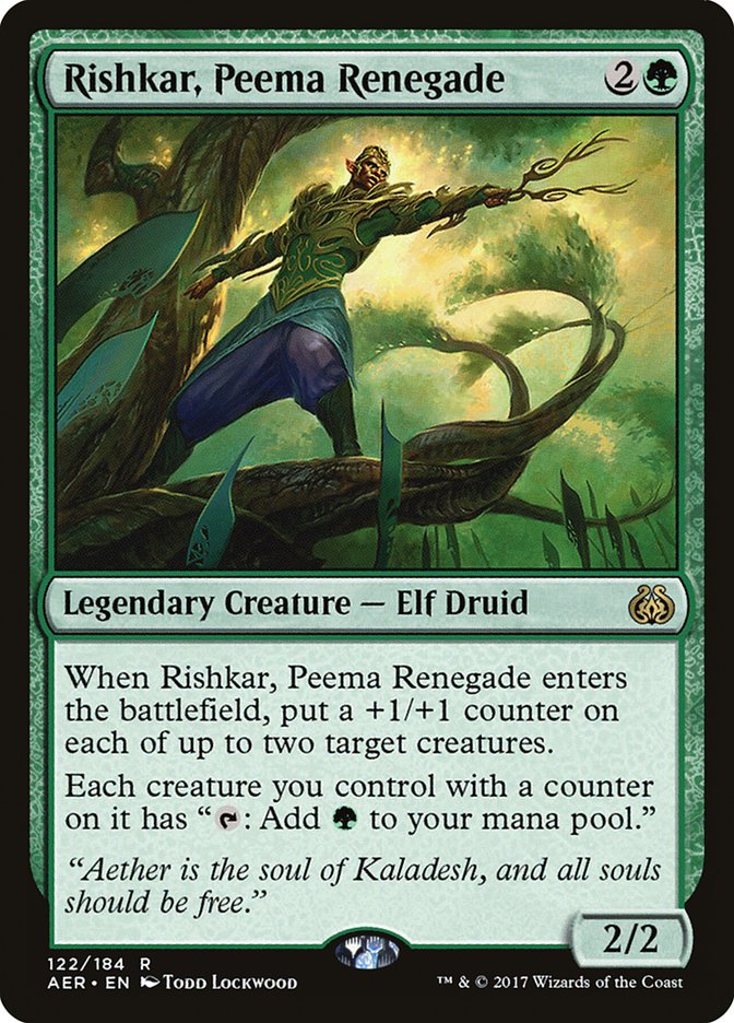 Rishkar, Peema Renegade [Aether Revolt] | Gam3 Escape