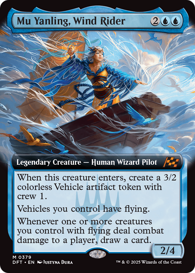 Mu Yanling, Wind Rider (Extended Art) [Aetherdrift] | Gam3 Escape