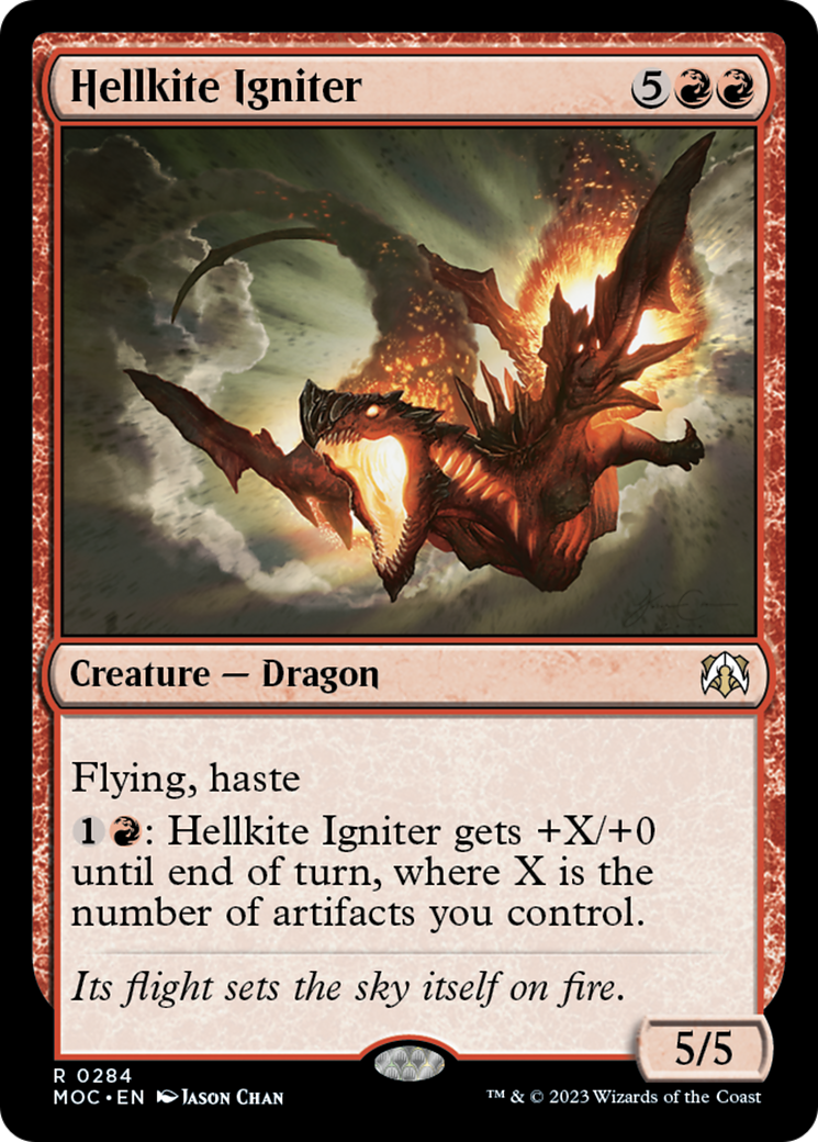 Hellkite Igniter [March of the Machine Commander] | Gam3 Escape