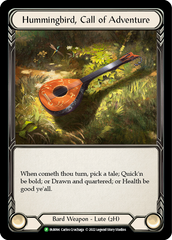 Hummingbird, Call of Adventure [FAB094] (Promo)  Cold Foil | Gam3 Escape