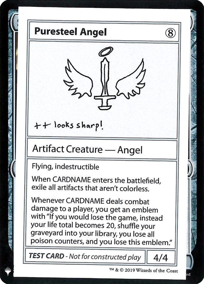 Puresteel Angel [Mystery Booster Playtest Cards] | Gam3 Escape