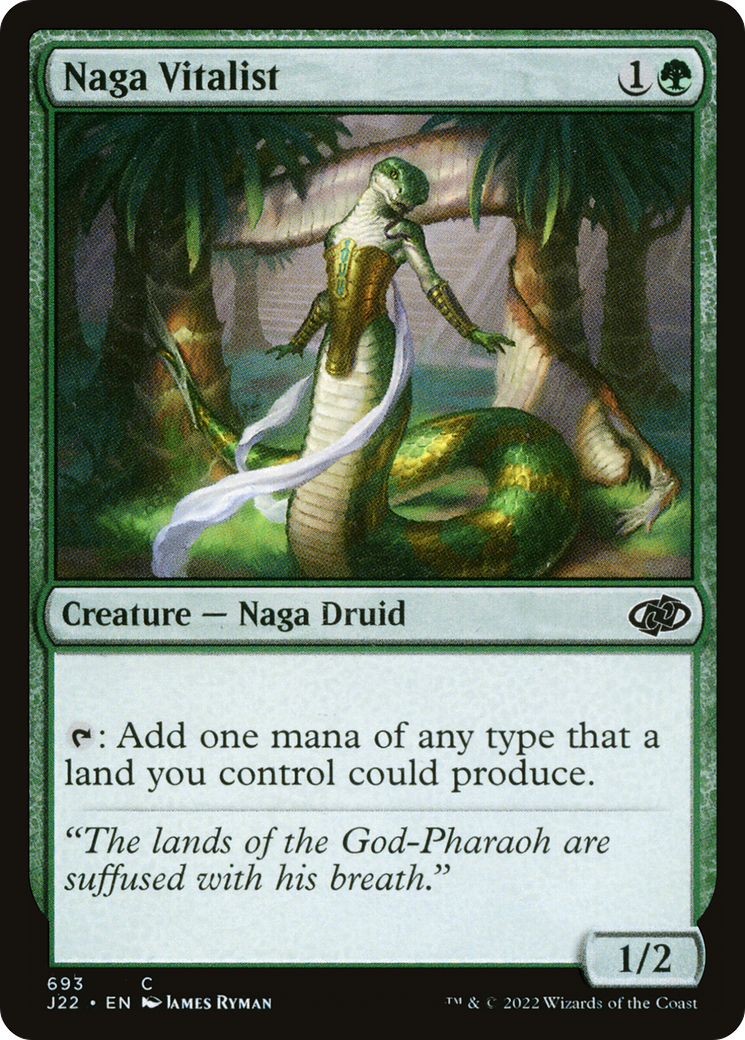 Naga Vitalist [Jumpstart 2022] | Gam3 Escape