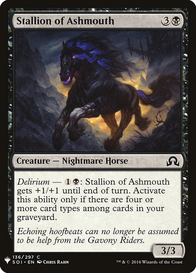 Stallion of Ashmouth [Mystery Booster] | Gam3 Escape