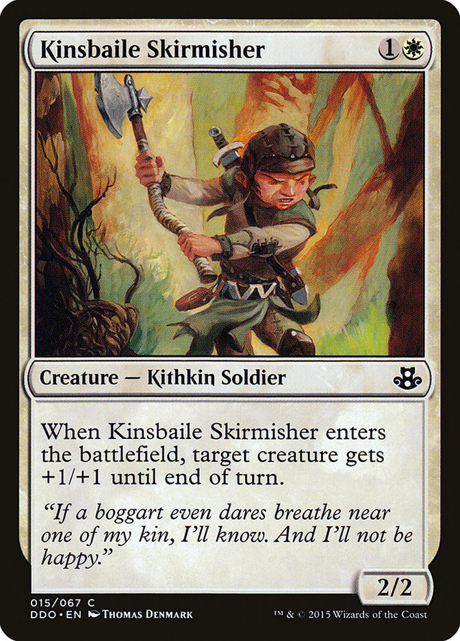 Kinsbaile Skirmisher [Duel Decks: Elspeth vs. Kiora] | Gam3 Escape