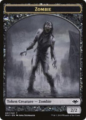 Zombie // Golem Double-Sided Token [Modern Horizons Tokens] | Gam3 Escape