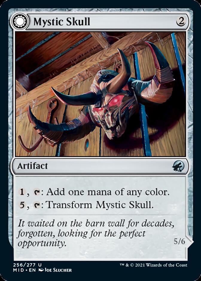 Mystic Skull // Mystic Monstrosity [Innistrad: Midnight Hunt] | Gam3 Escape