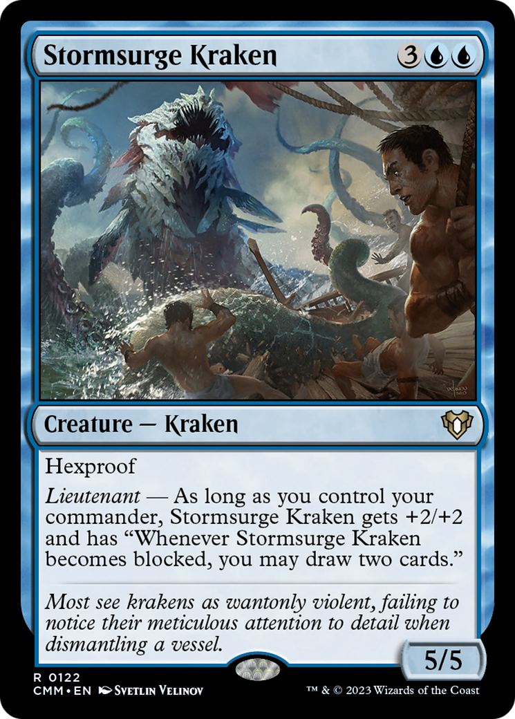 Stormsurge Kraken [Commander Masters] | Gam3 Escape