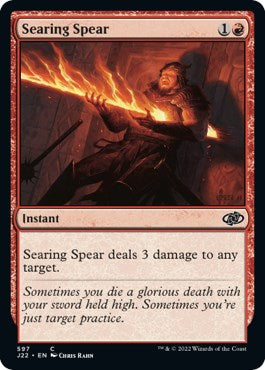 Searing Spear [Jumpstart 2022] | Gam3 Escape