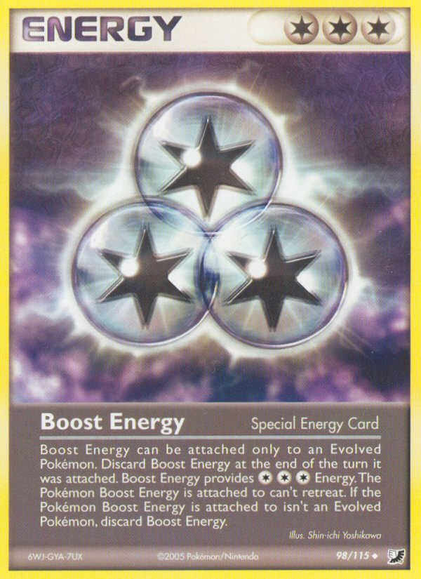 Boost Energy (98/115) [EX: Unseen Forces] | Gam3 Escape