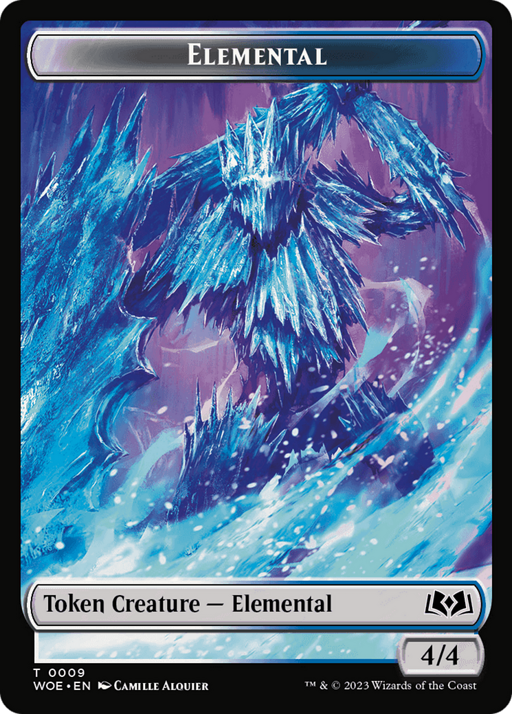 Elemental Token [Wilds of Eldraine Tokens] | Gam3 Escape