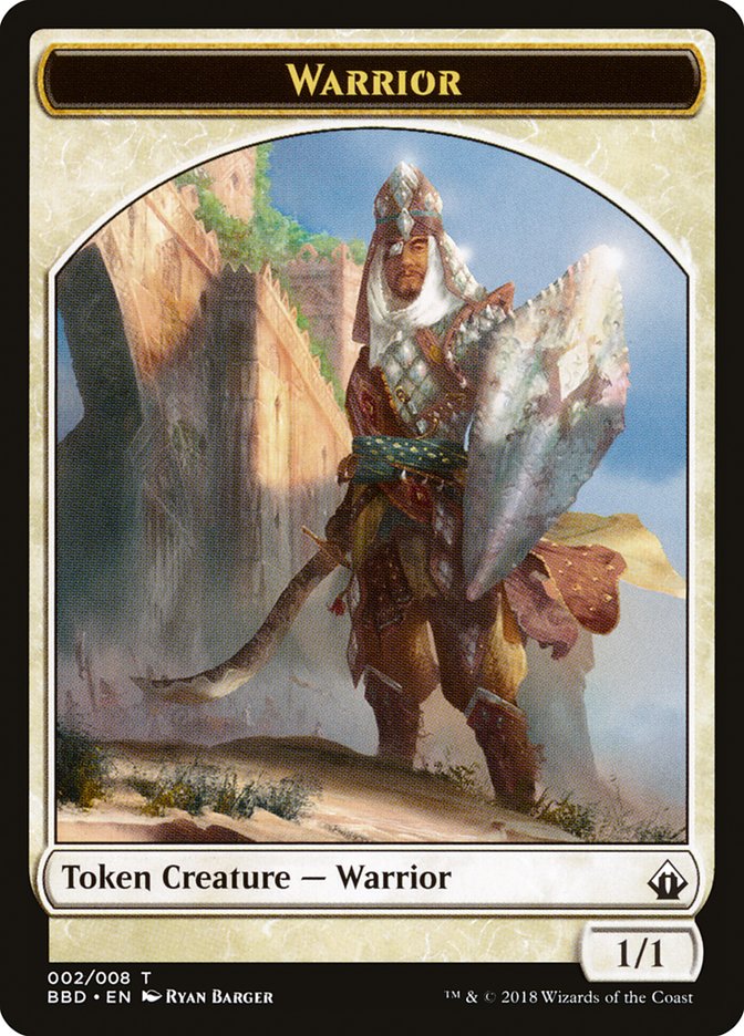 Warrior Token [Battlebond Tokens] | Gam3 Escape