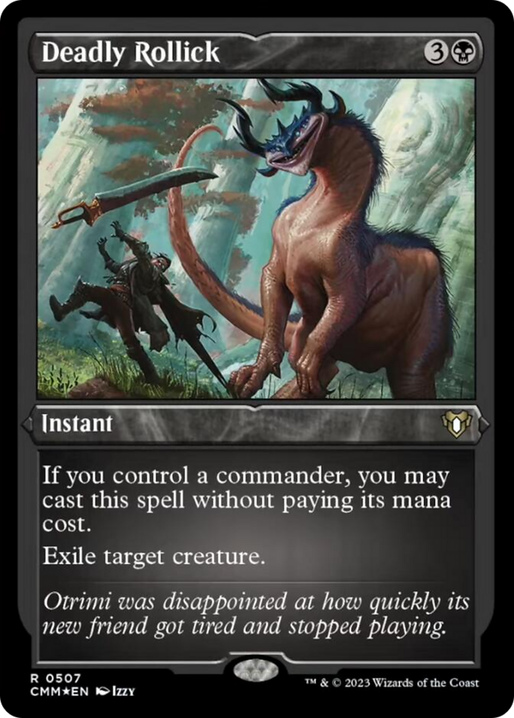 Deadly Rollick (Foil Etched) [Commander Masters] | Gam3 Escape
