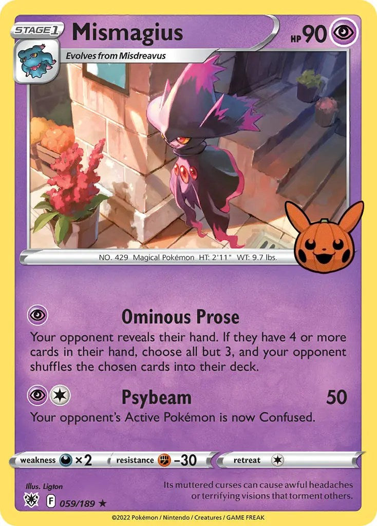 Mismagius (059/189) [Trick or Trade] | Gam3 Escape