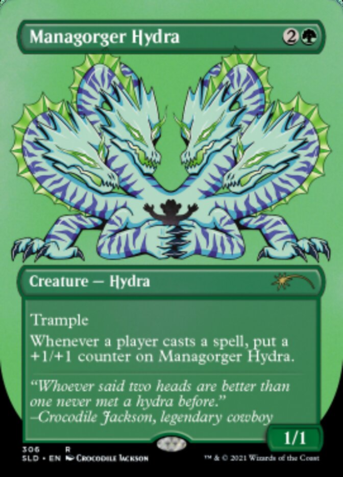 Managorger Hydra (Borderless) [Secret Lair Drop Series] | Gam3 Escape