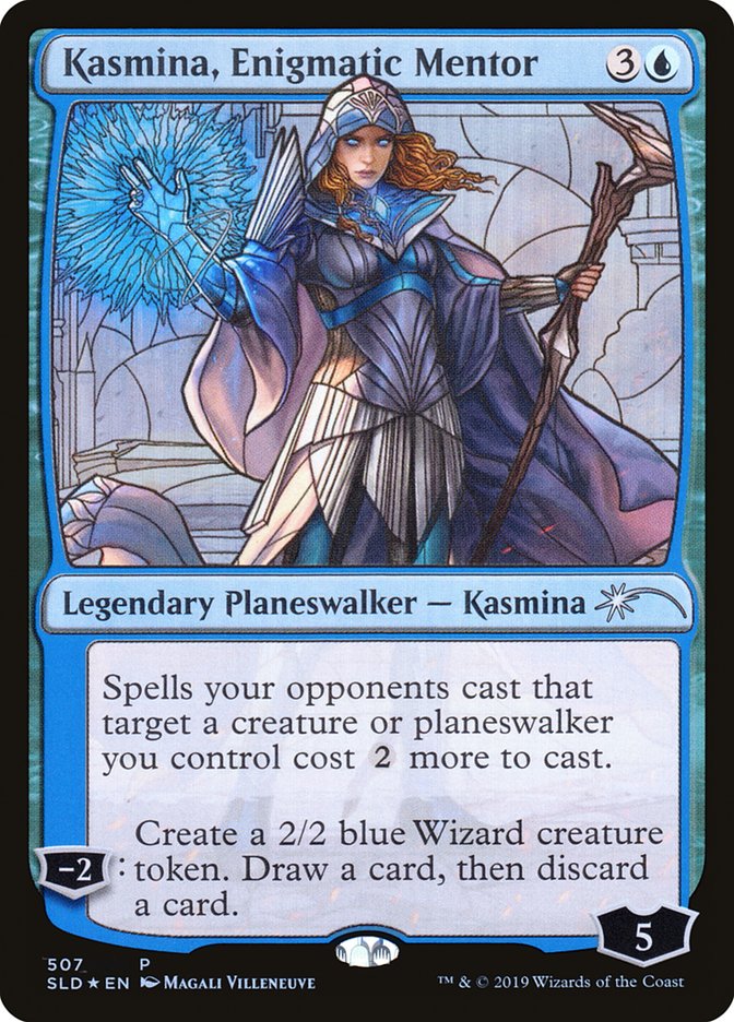 Kasmina, Enigmatic Mentor (Stained Glass) [Secret Lair Drop Promos] | Gam3 Escape