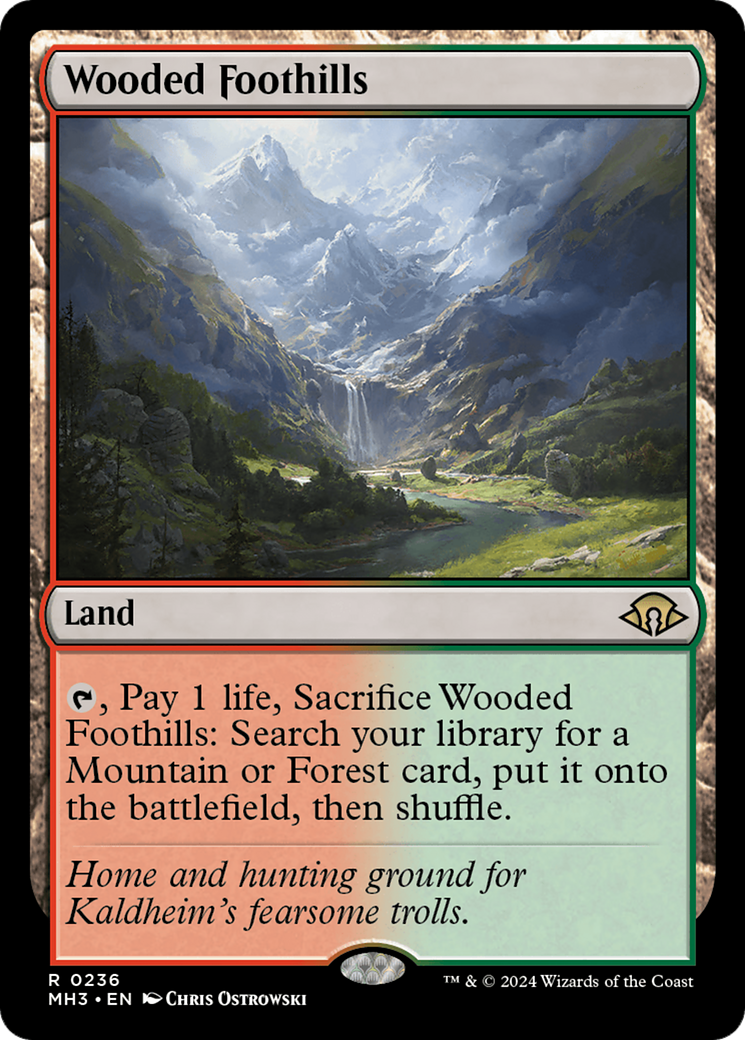 Wooded Foothills [Modern Horizons 3] | Gam3 Escape