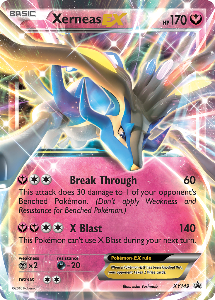 Xerneas EX (XY149) [XY: Black Star Promos] | Gam3 Escape